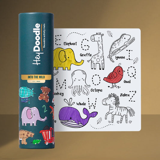 Into the Wild Mini Mat - Heydoodle Reusable Silicone Drawing Mat