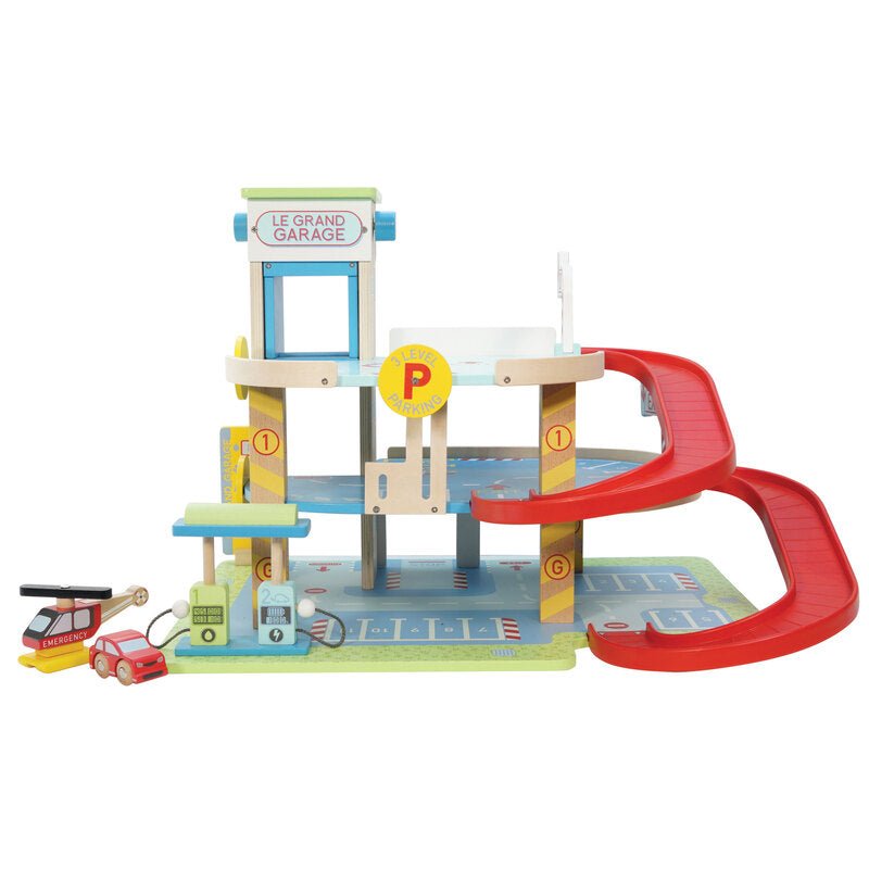 Le Grand Wooden Garage - Le Toy Van