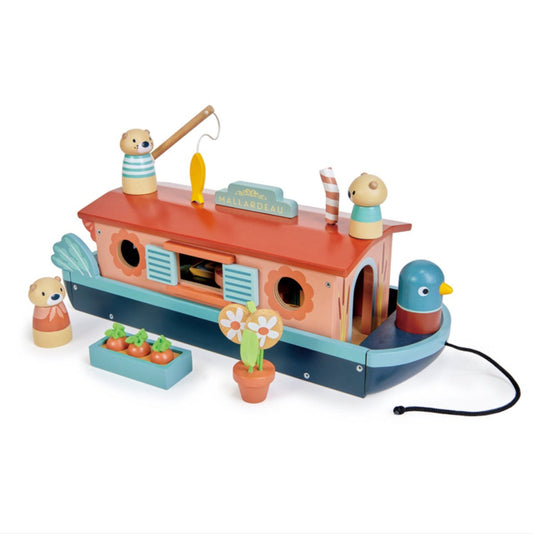 Little Otter Canal Boat - Tender Leaf Toys