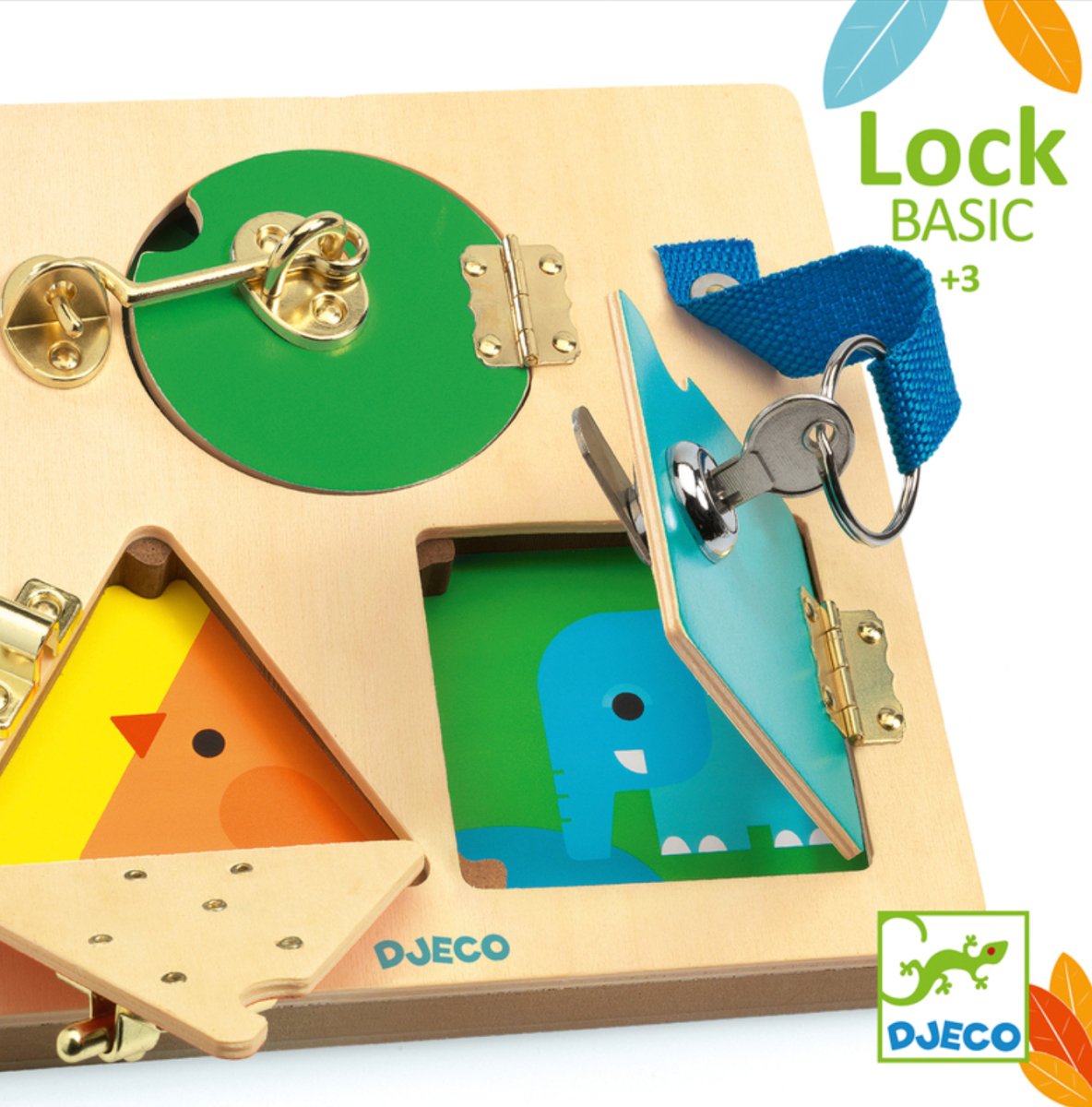 LockBasic Wooden Puzzle - Djeco