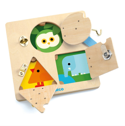 LockBasic Wooden Puzzle - Djeco