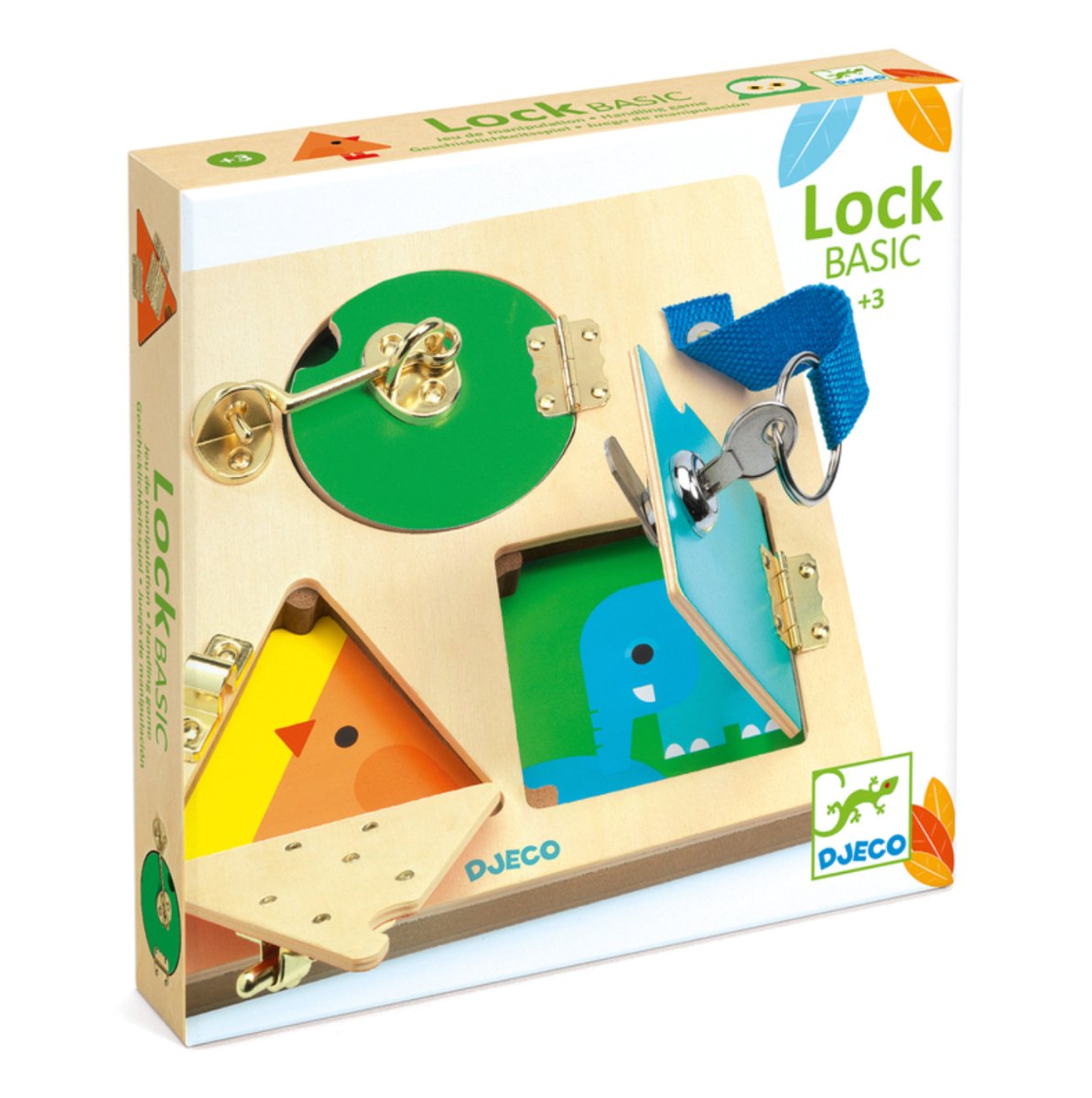 LockBasic Wooden Puzzle - Djeco