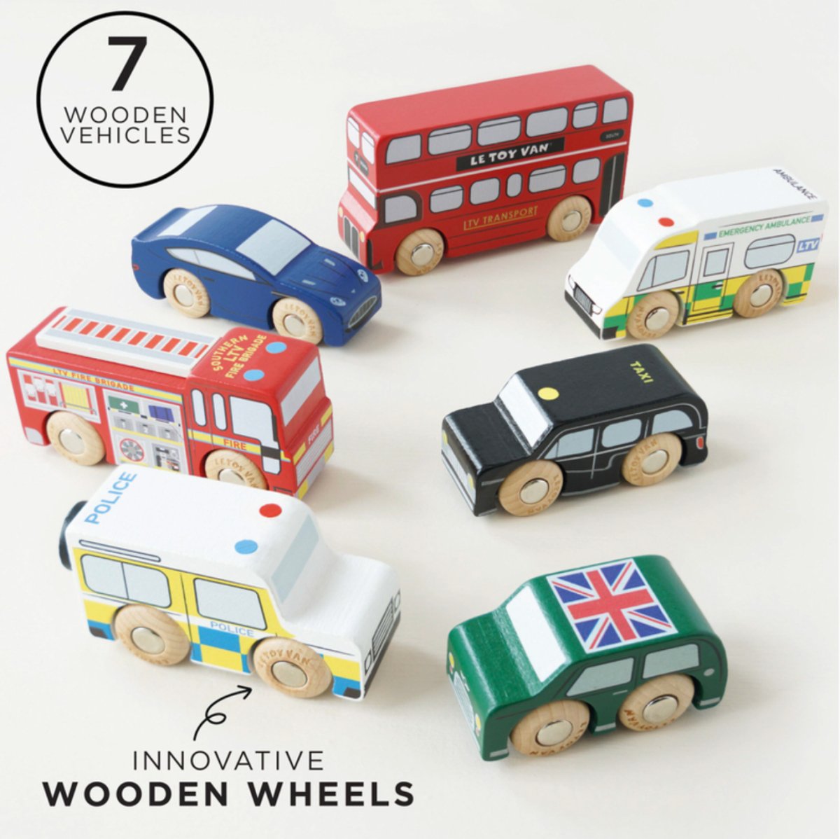 London Car Set - Le Toy Van