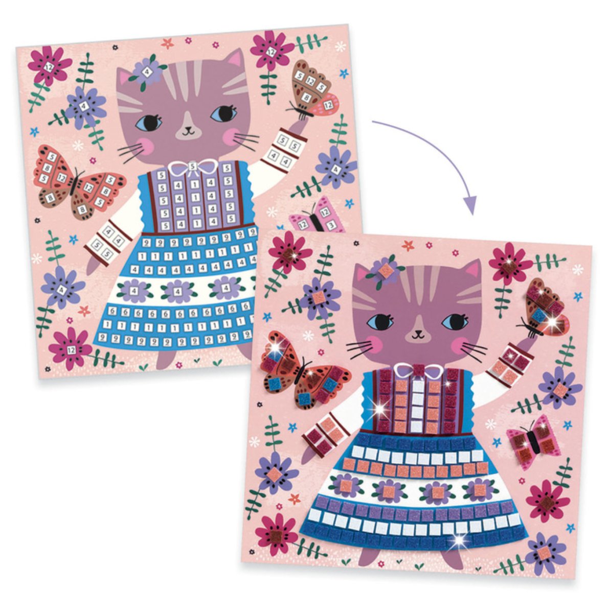 Lovely Pets Mosaic Kit - Djeco