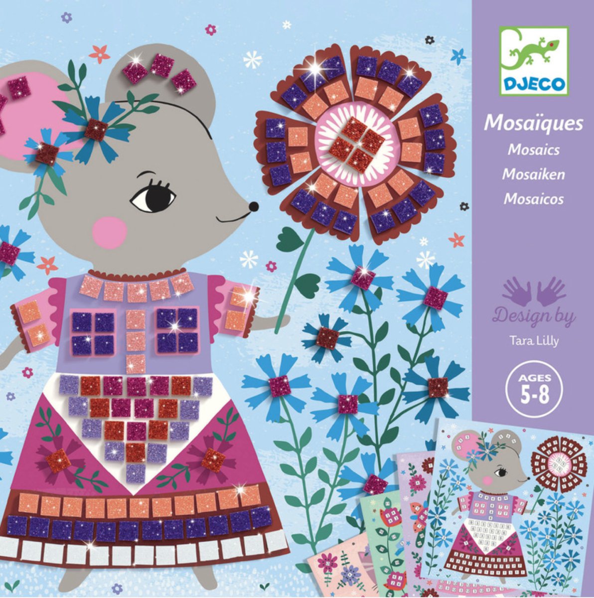 Lovely Pets Mosaic Kit - Djeco