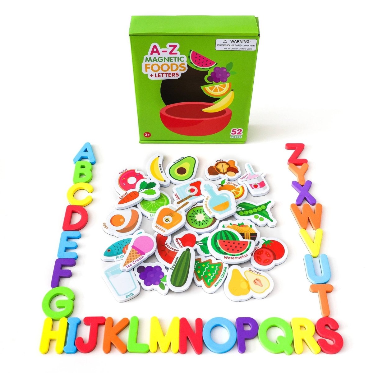 Magnetic Foods and Letters | Curious Columbus