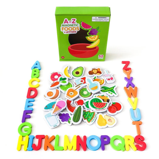 Magnetic Foods and Letters | Curious Columbus