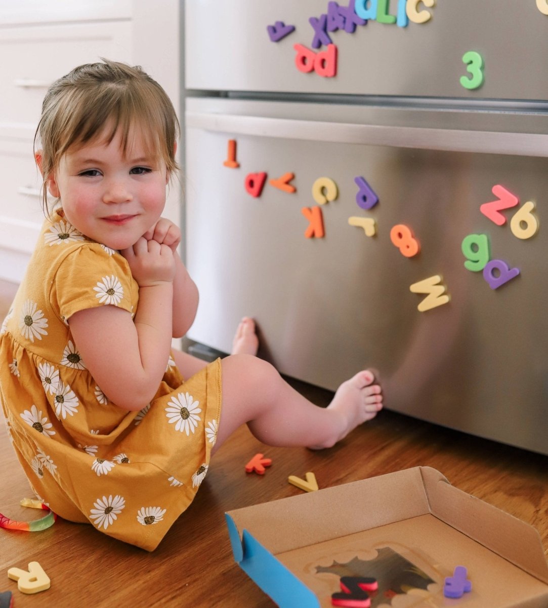 Nebert Letters Magnetic Alphabet Letters & Numbers Kit | Curious Columbus – Bean and ...