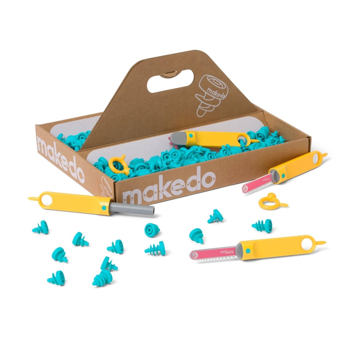 Makedo Australia DISCOVER | Upcycled Cardboard Construction Toolkit