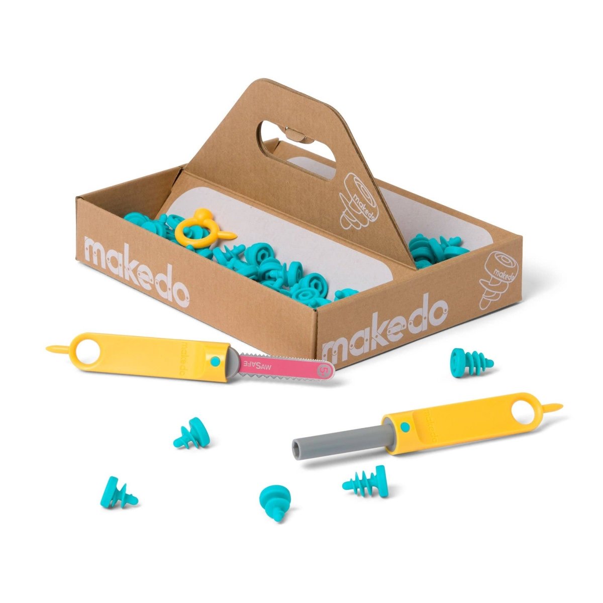 Makedo Australia EXPLORE | Upcycled Cardboard Construction Toolkit