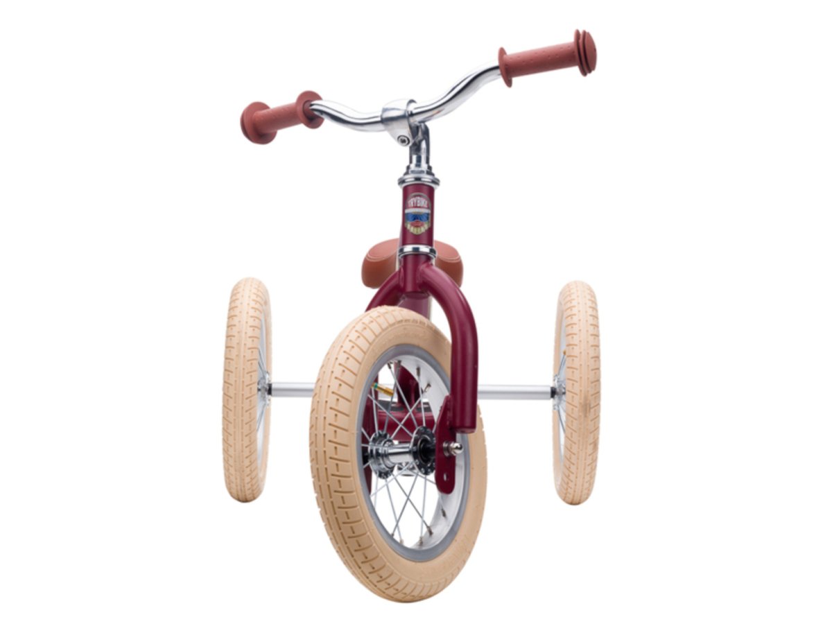 Matte Red Vintage Trybike (3 wheel) - Trybike