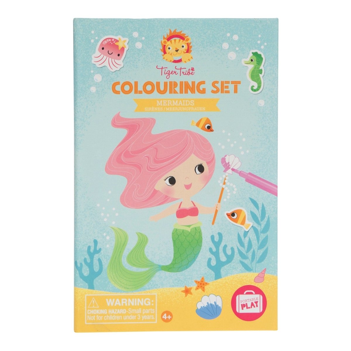 Tiger Tribe Colouring Set - Mermaids