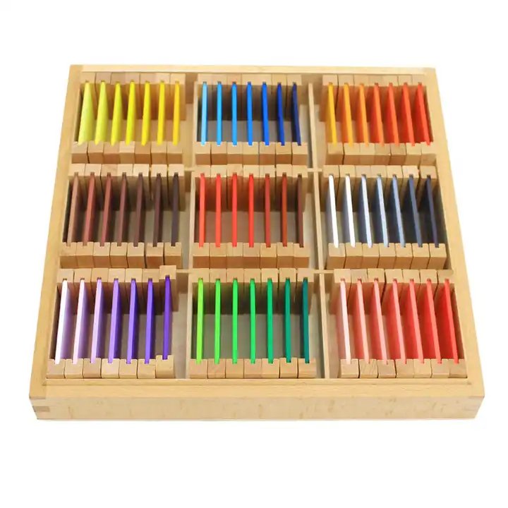 Montessori Sensorial Colour Tablets