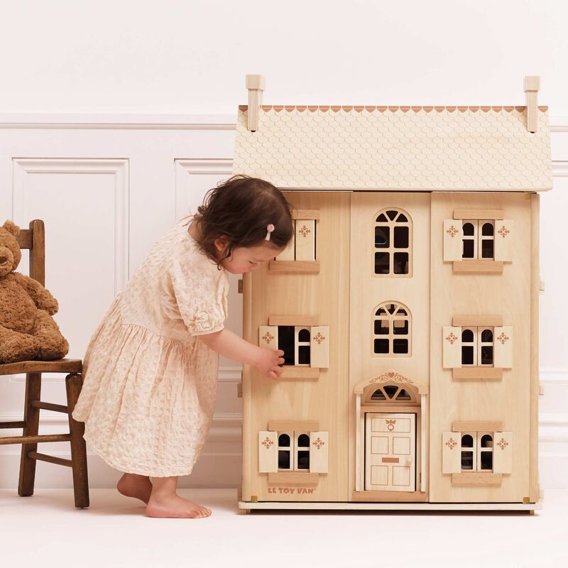 Natural Wood Dolls House - Le Toy Van
