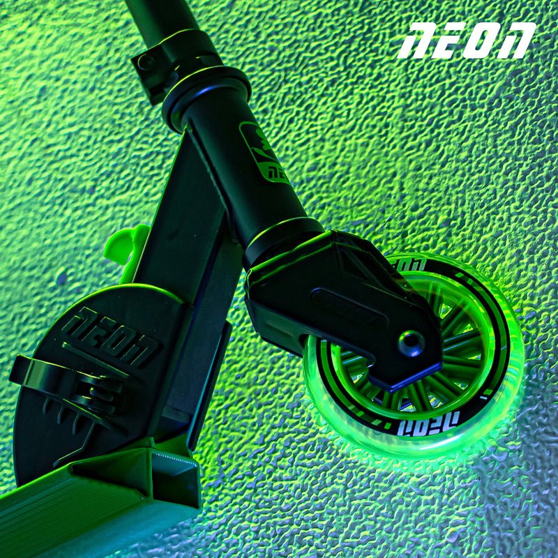 Neon Vector Scooter Green - Yvolution