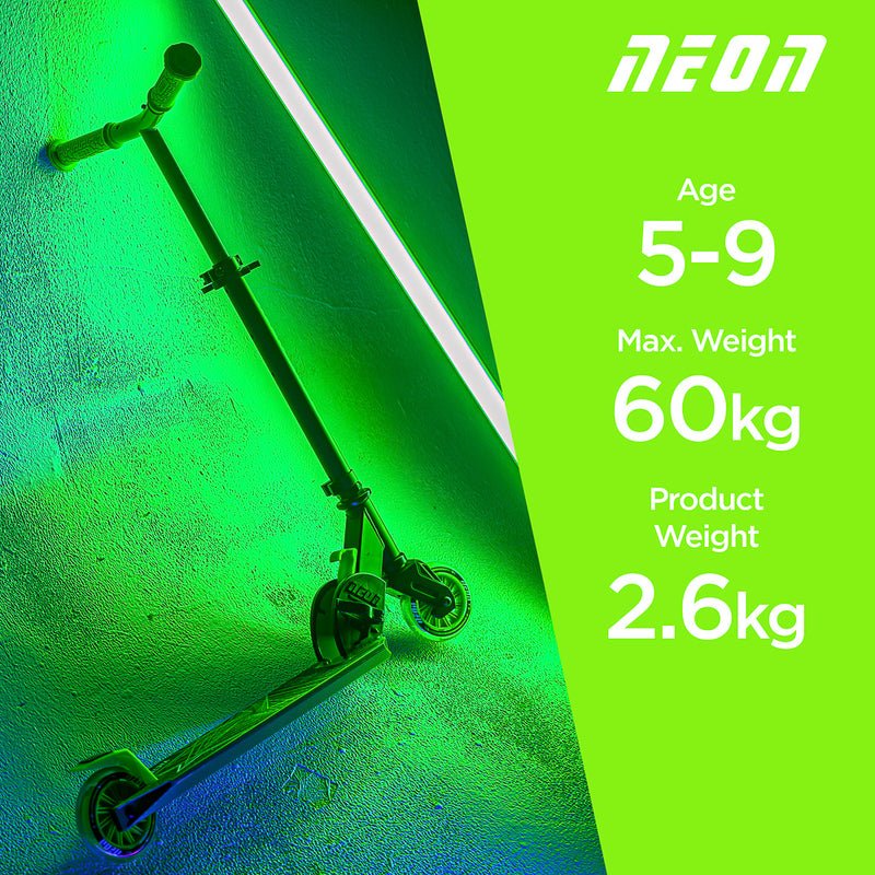 Neon Vector Scooter Green - Yvolution