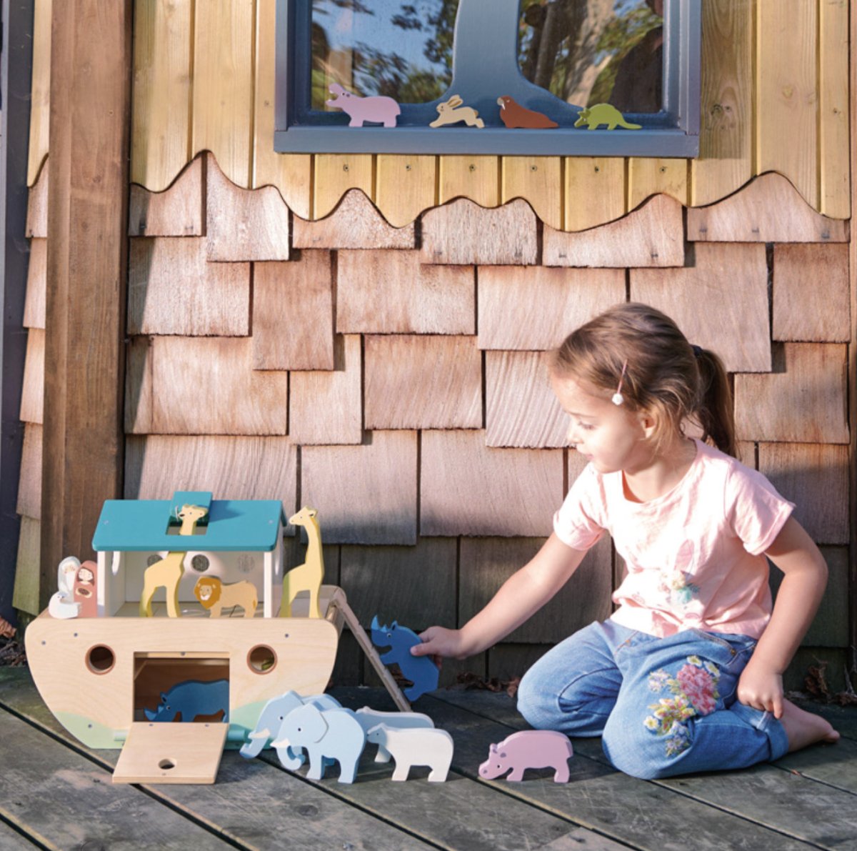 Noah's Wooden Ark - Tender Leaf Toys