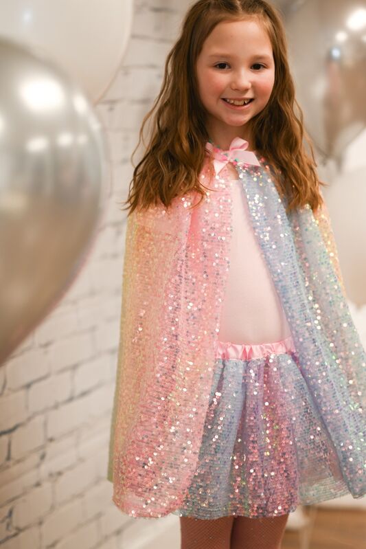Ombre Sequins Cape Size 4 - 6 - Great Pretenders