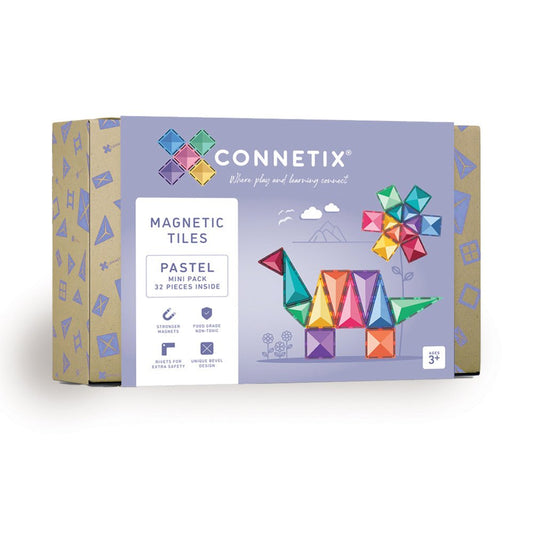 Pastel Mini Pack 32 pc - Connetix