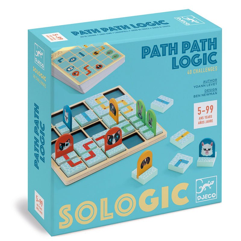 Path Path Logic with 40 challenges - Djeco