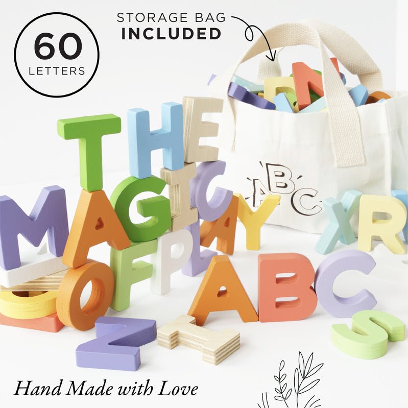 Petilou Uppercase Letters & Bag - Le Toy Van