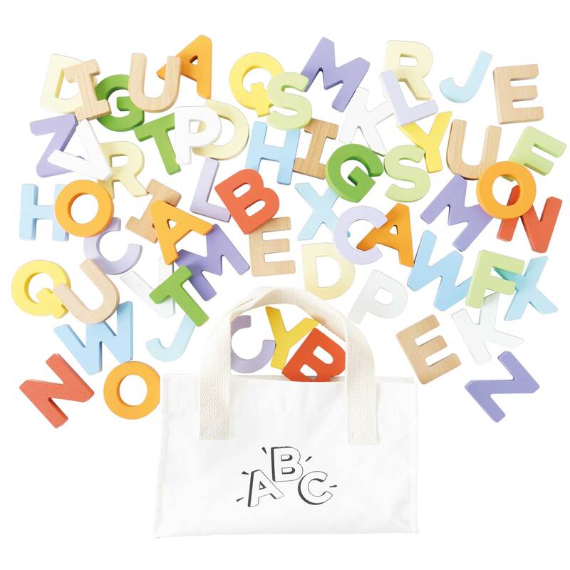 Petilou Uppercase Letters & Bag - Le Toy Van