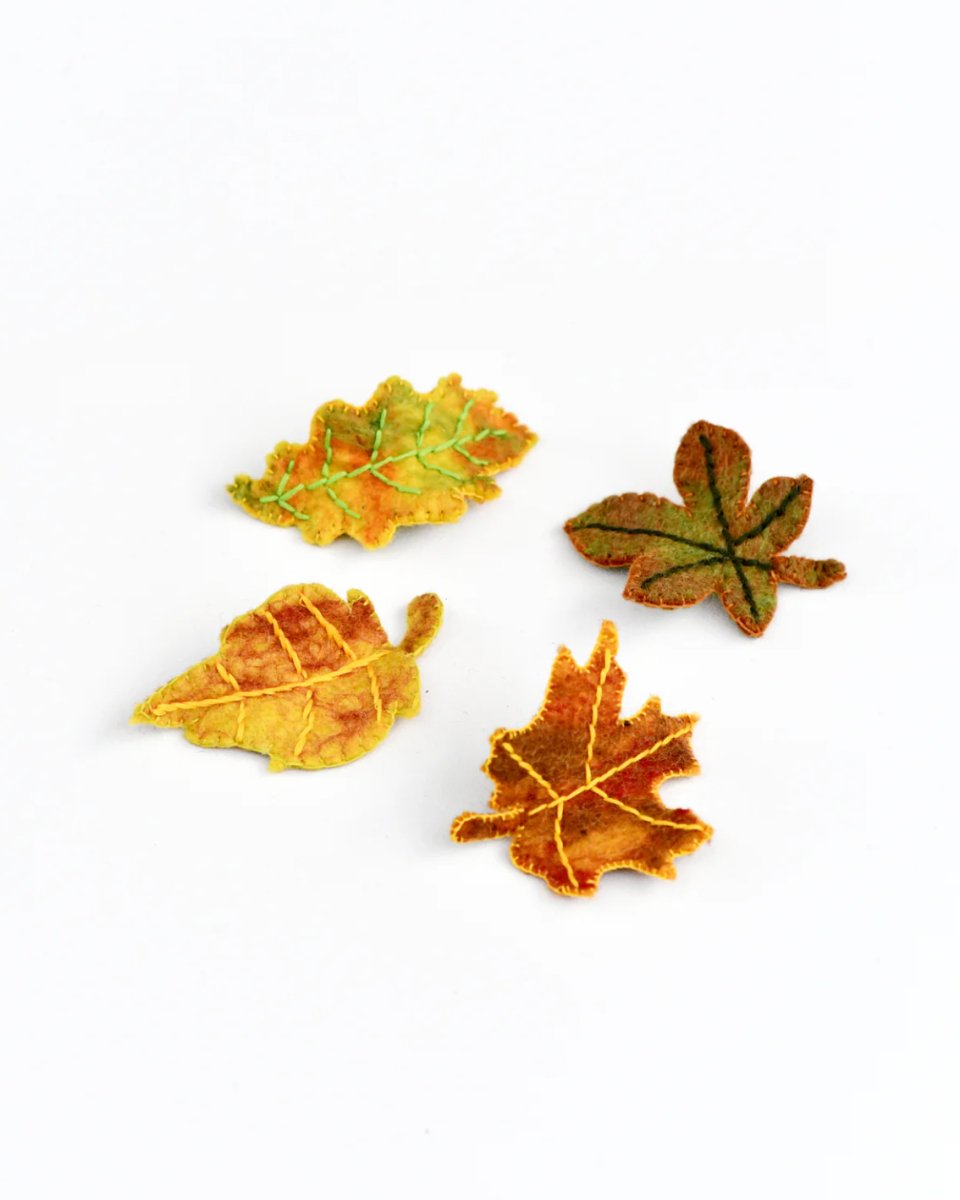 PREORDER: Felt Autumn Fall Leaves - Tara Treasures