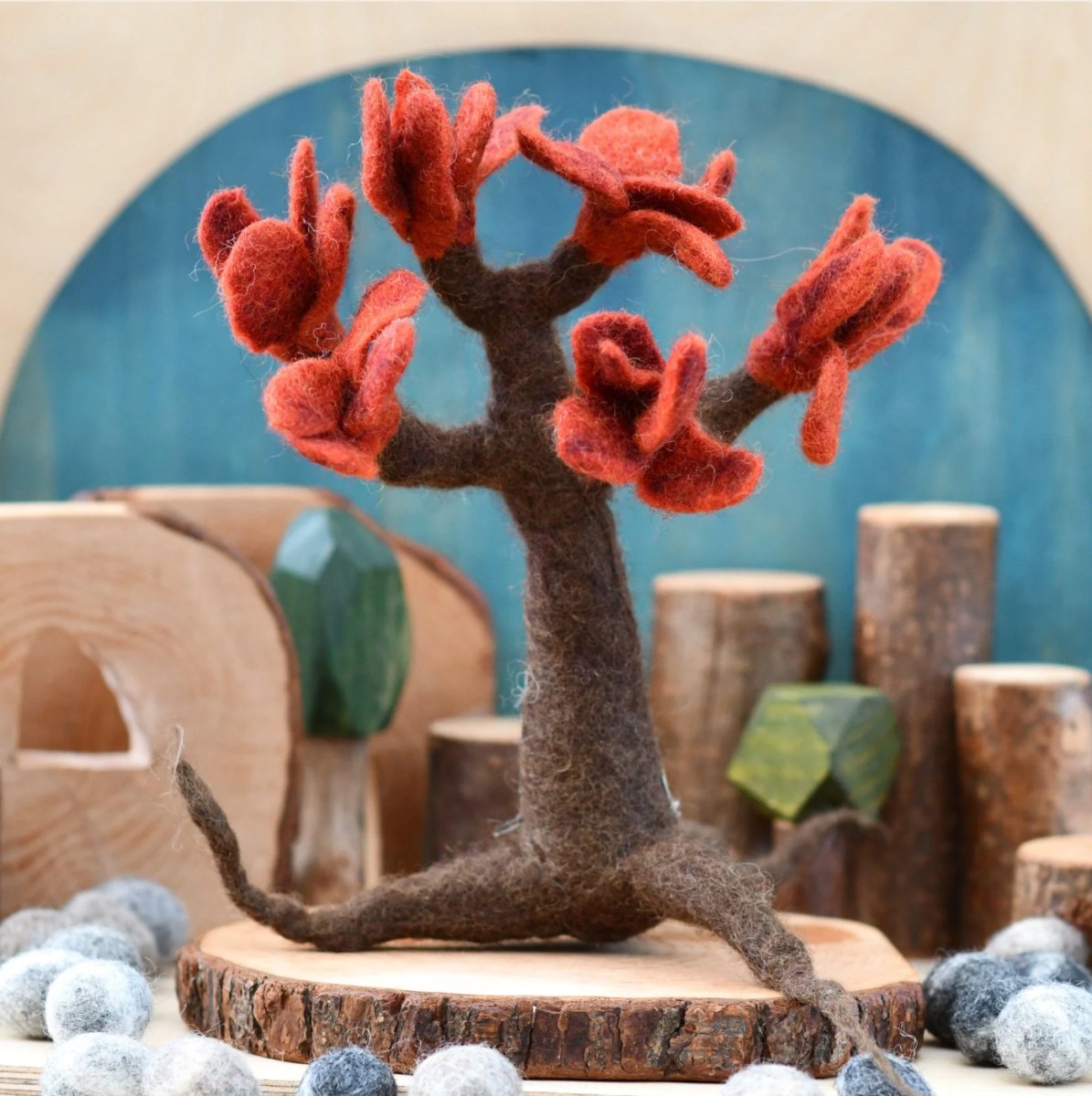 PREORDER: Felt Autumn Season Tree - Tara Treasures