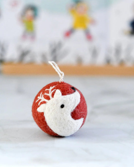 PREORDER: Felt Bauble Christmas Ornament - Tara Treasures