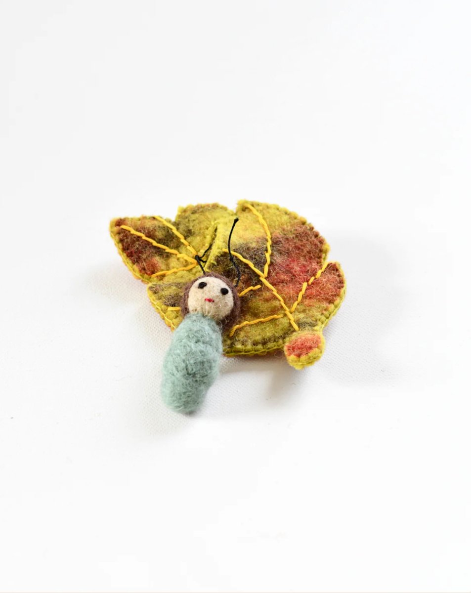 PREORDER: Felt Birch Leaf Baby - Tara Treasures