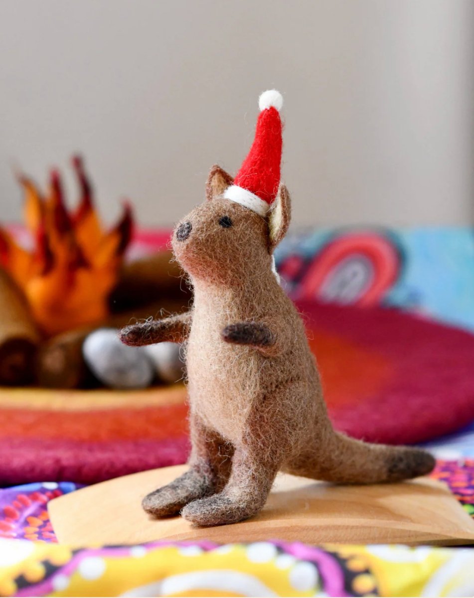 PREORDER: Felt Christmas Australian Animals Ornaments - Tara Treasures