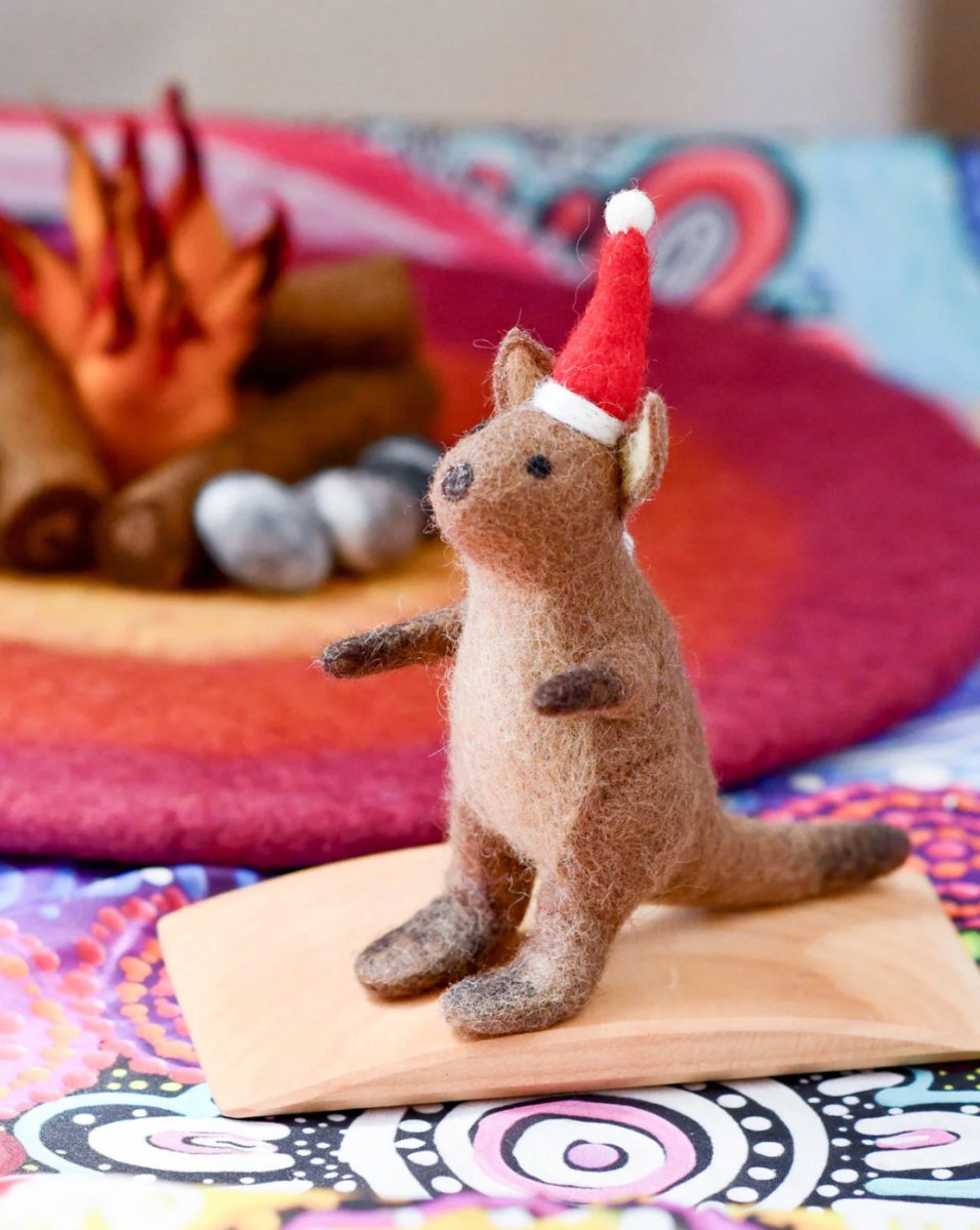 PREORDER: Felt Christmas Australian Animals Ornaments - Tara Treasures