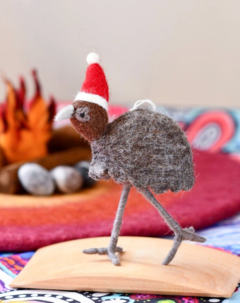 PREORDER: Felt Christmas Australian Animals Ornaments - Tara Treasures