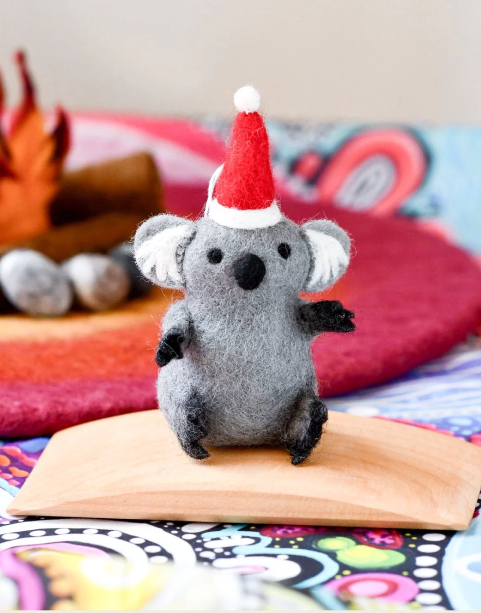 PREORDER: Felt Christmas Australian Animals Ornaments - Tara Treasures