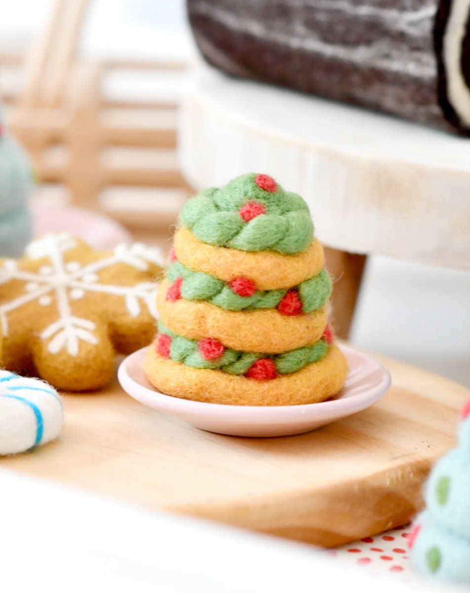 PREORDER: Felt Christmas Cookie Tree - Tara Treasures