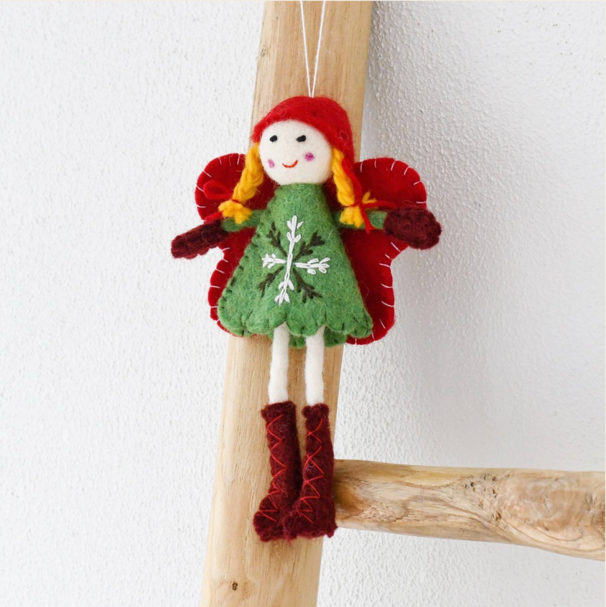 PREORDER: Felt Christmas Fairy - Tara Treasures