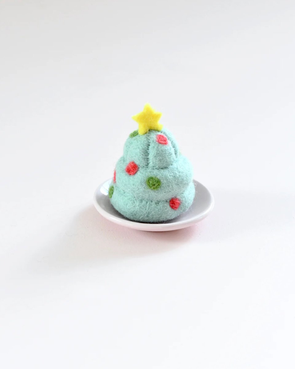 PREORDER: Felt Christmas Meringue Tree - Tara Treasures