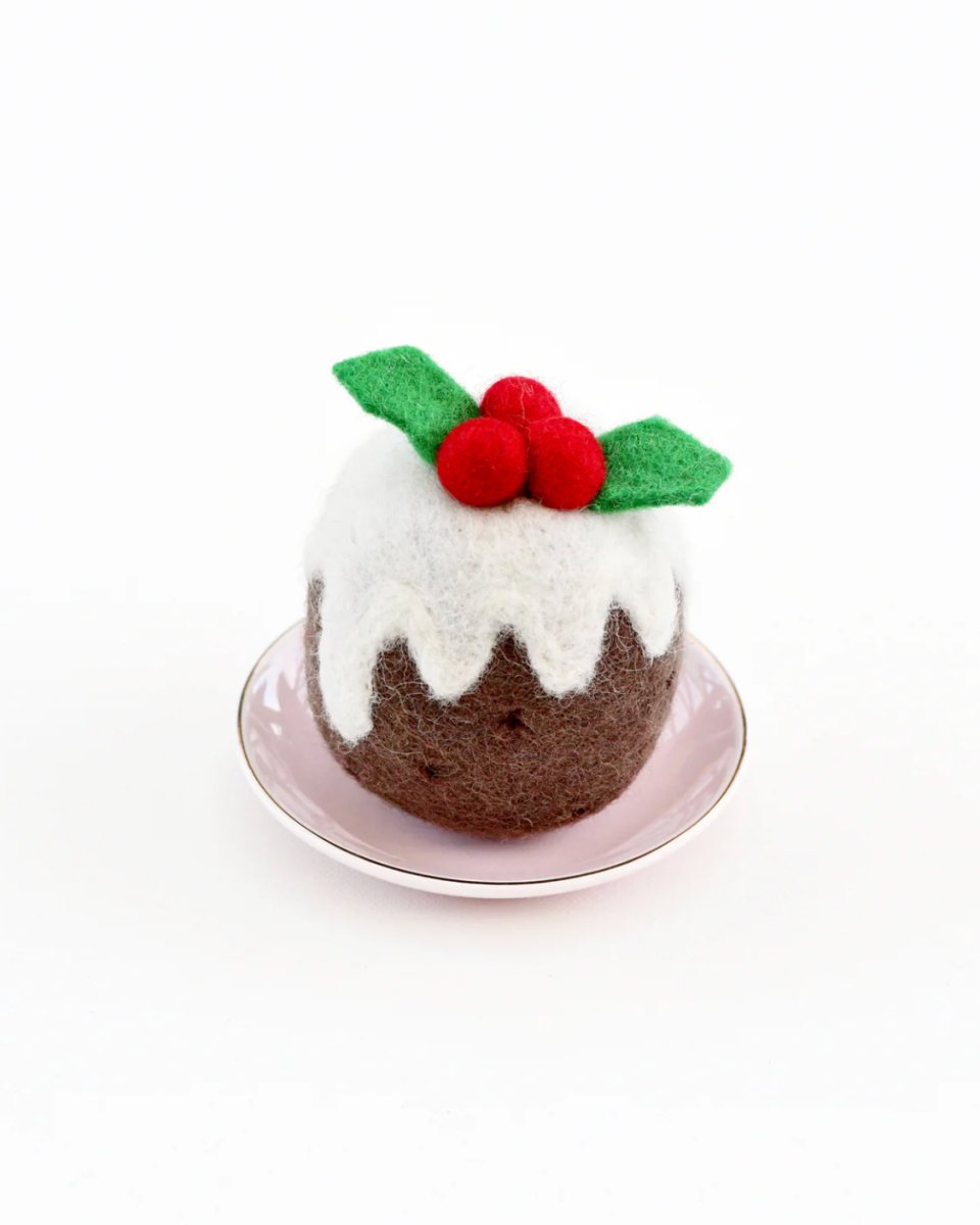 PREORDER: Felt Christmas Pudding (Tall) - Tara Treasures