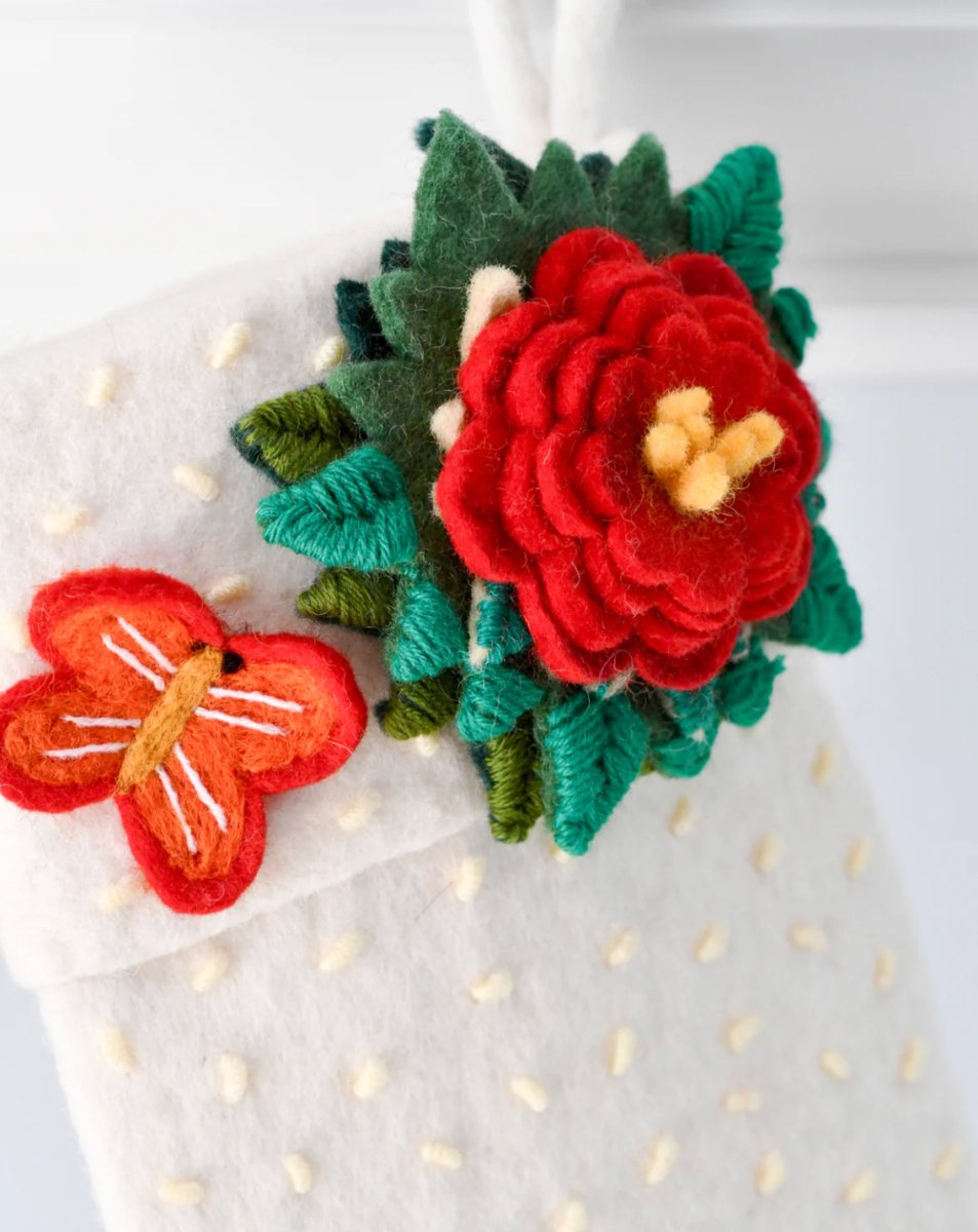 PREORDER: Felt Christmas Stocking - Tara Treasures