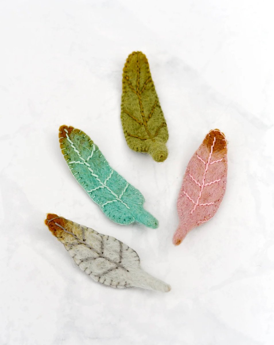 PREORDER: Felt Feathers (Set of 4) - Tara Treasures