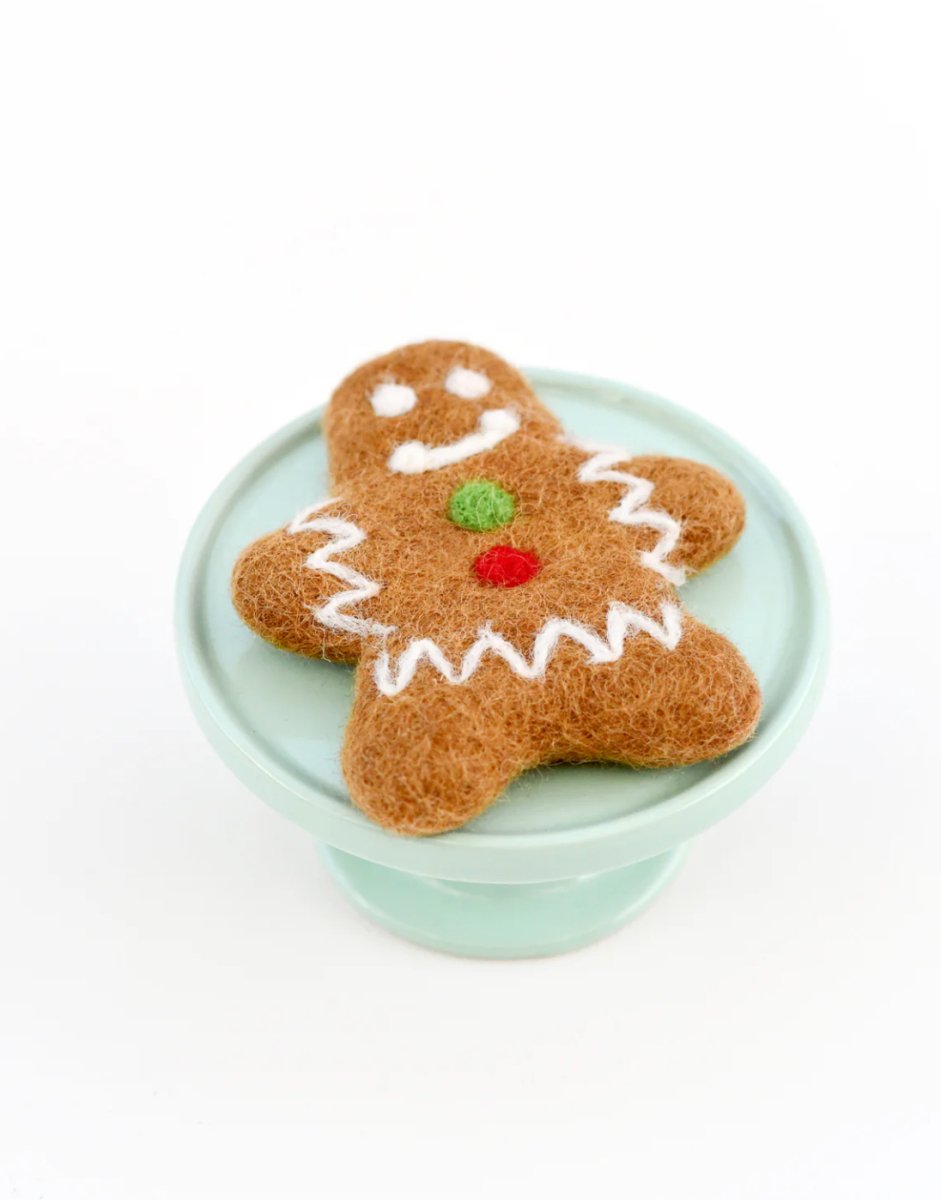 PREORDER: Felt Gingerbread Man Cookie - Tara Treasures