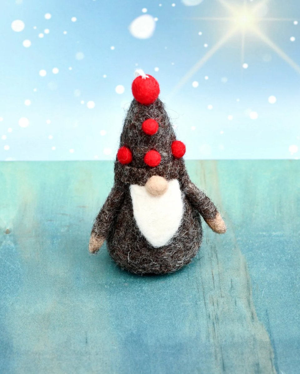 PREORDER: Felt Gnome Ornaments - Tara Treasures