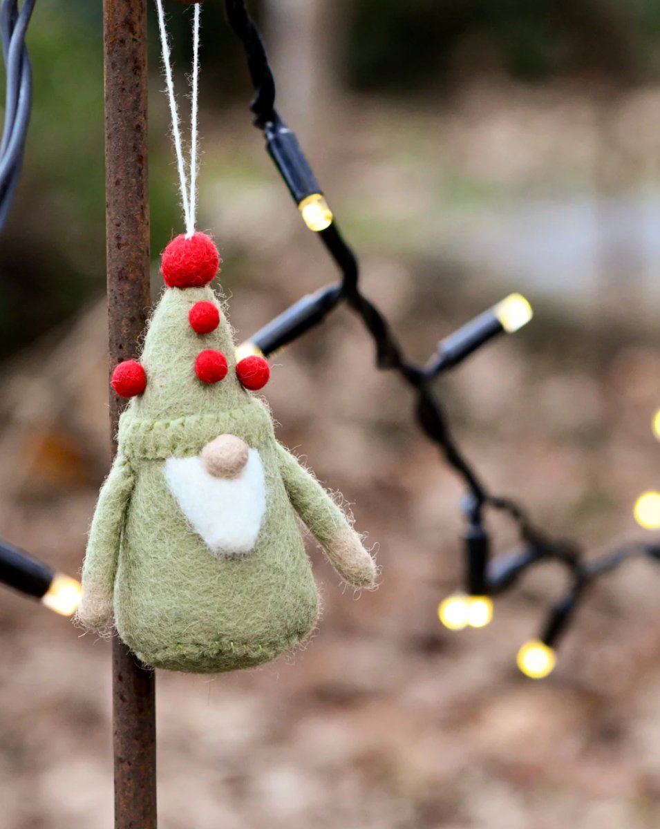 PREORDER: Felt Gnome Ornaments - Tara Treasures