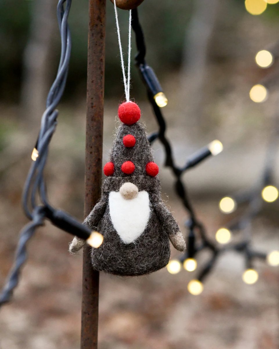 PREORDER: Felt Gnome Ornaments - Tara Treasures