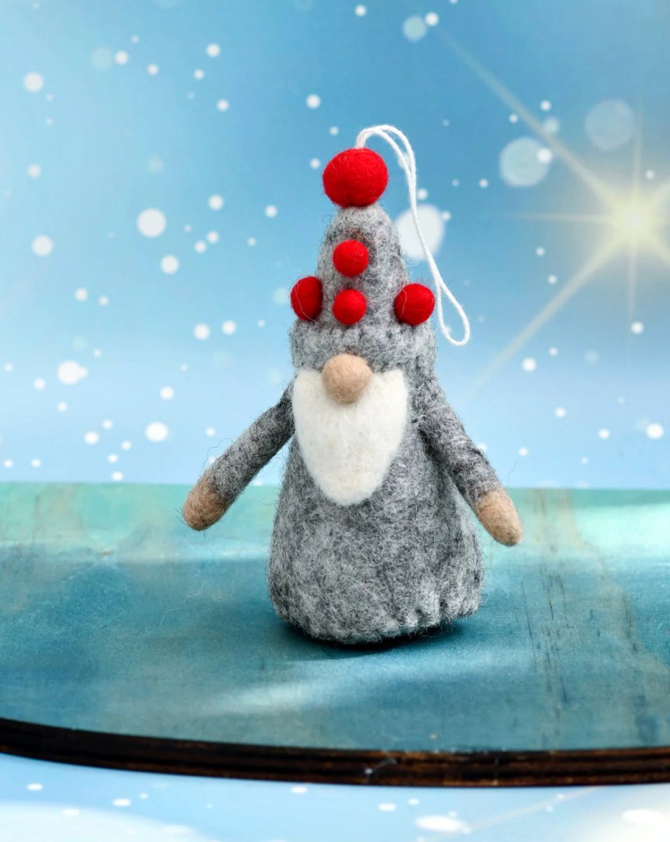 PREORDER: Felt Gnome Ornaments - Tara Treasures