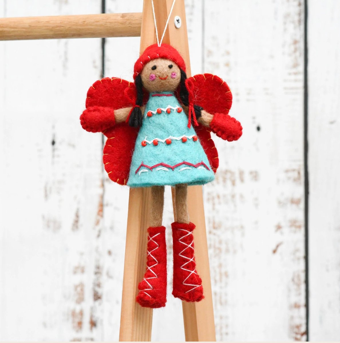 PREORDER: Felt Greeting Fairy - Tara Treasures