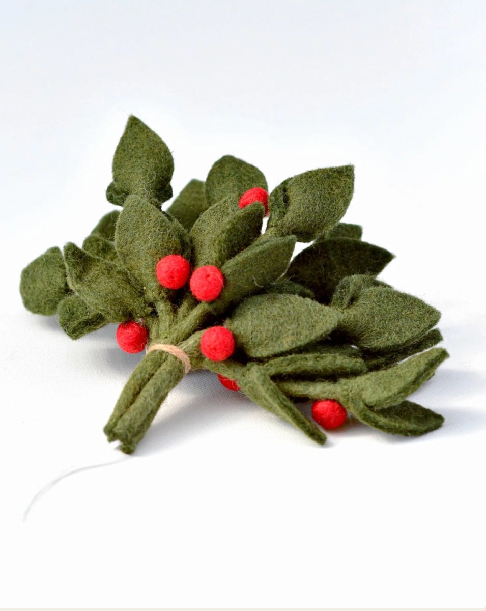 PREORDER: Felt Mistletoe - Tara Treasures