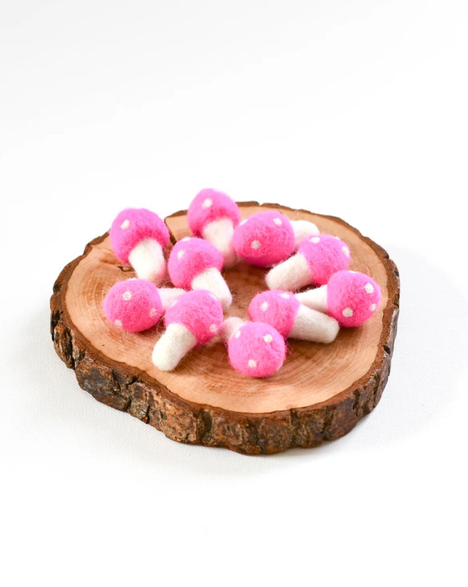 PREORDER: Felt Mushrooms - Tara Treasures