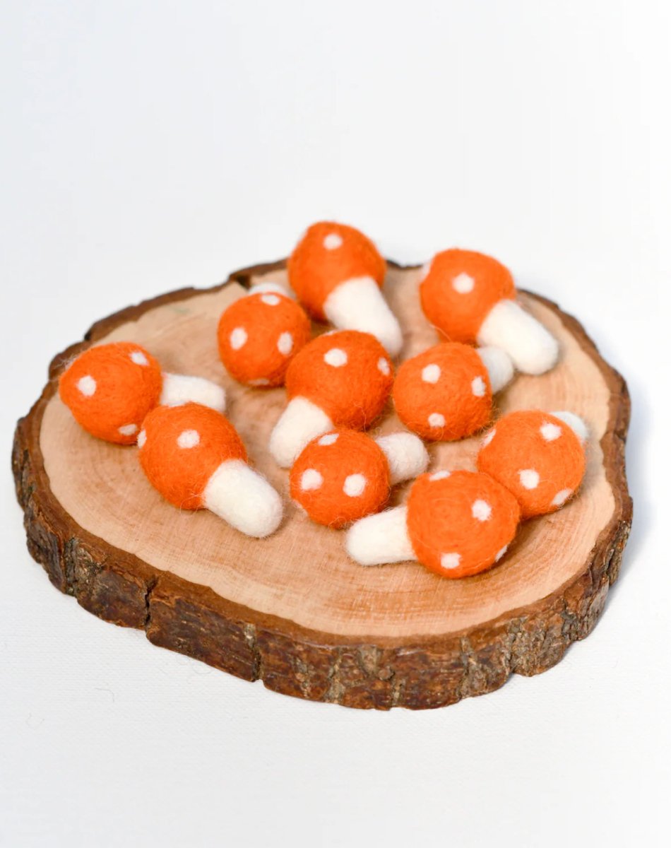 PREORDER: Felt Mushrooms - Tara Treasures