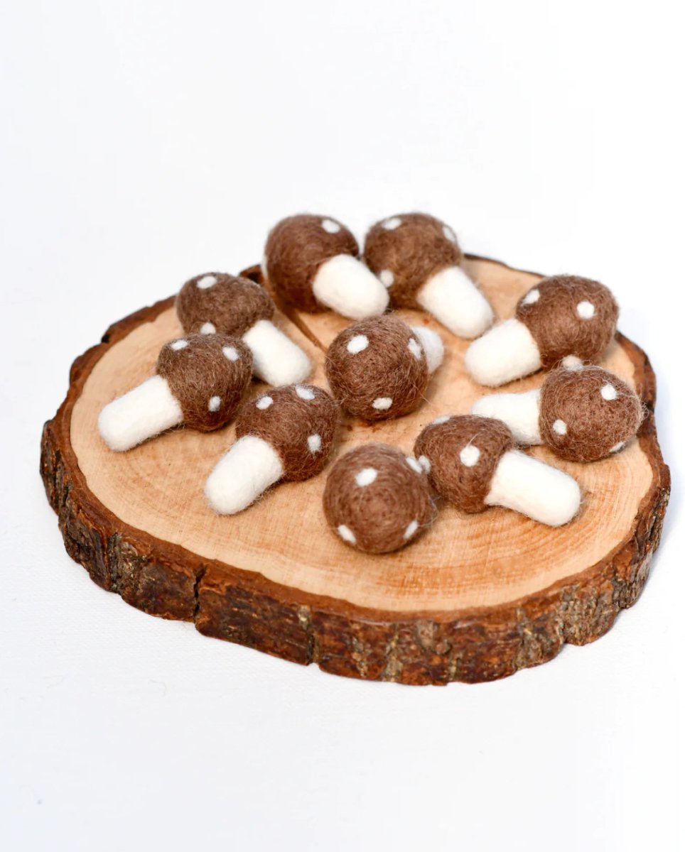 PREORDER: Felt Mushrooms - Tara Treasures